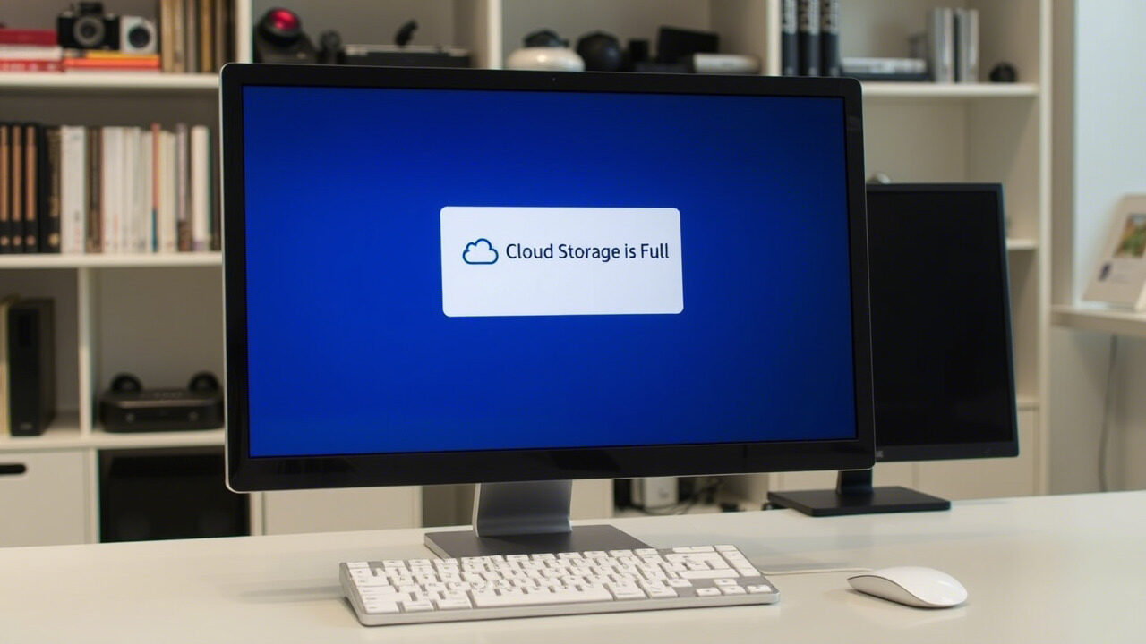 Cloud-Speicher voll