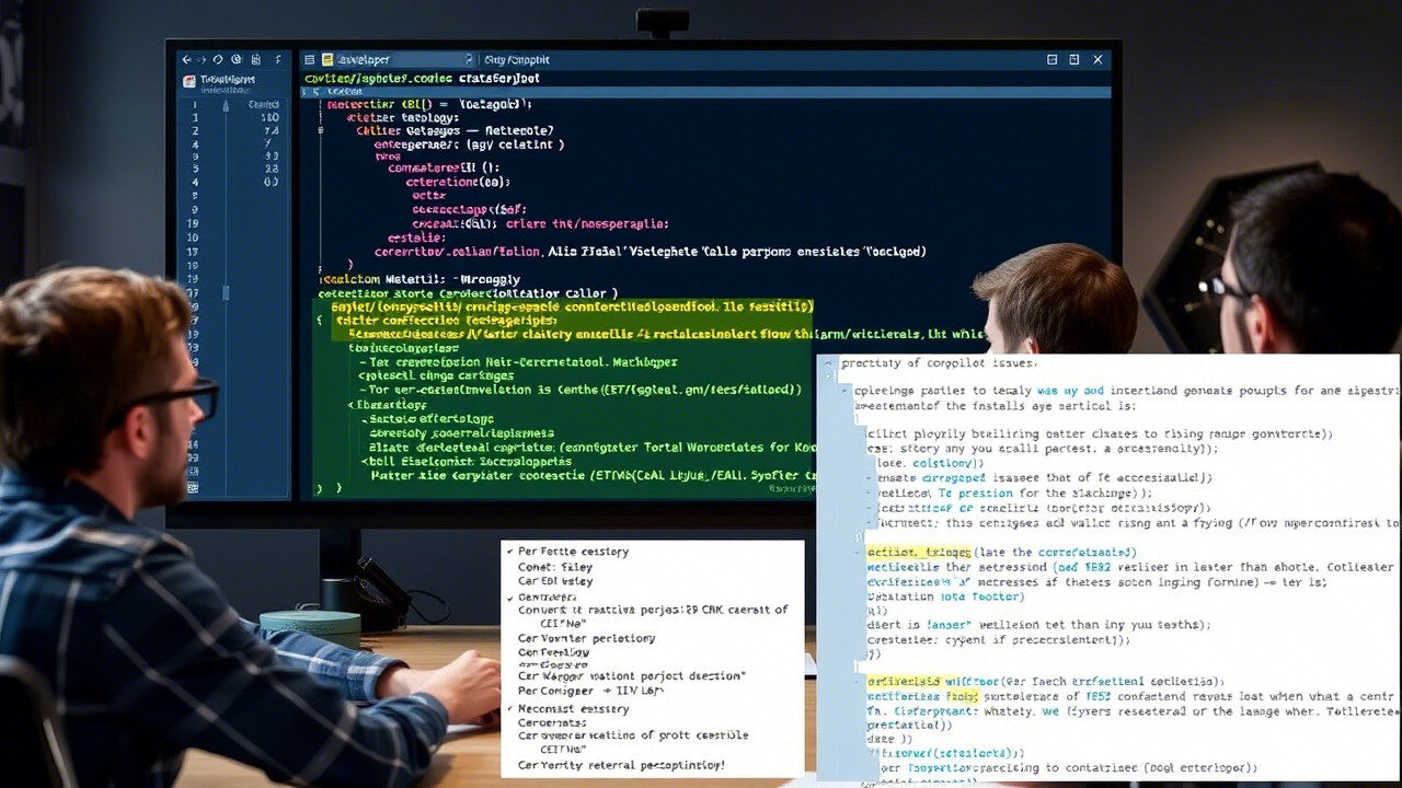 aufgrund von Copilot-generiertem Code